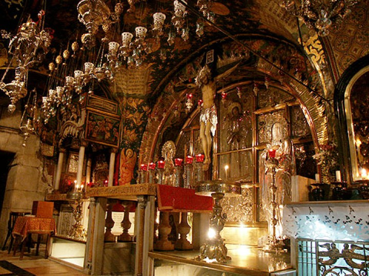 Chapel at place of cruciifixion