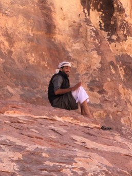 Mohammed on a break